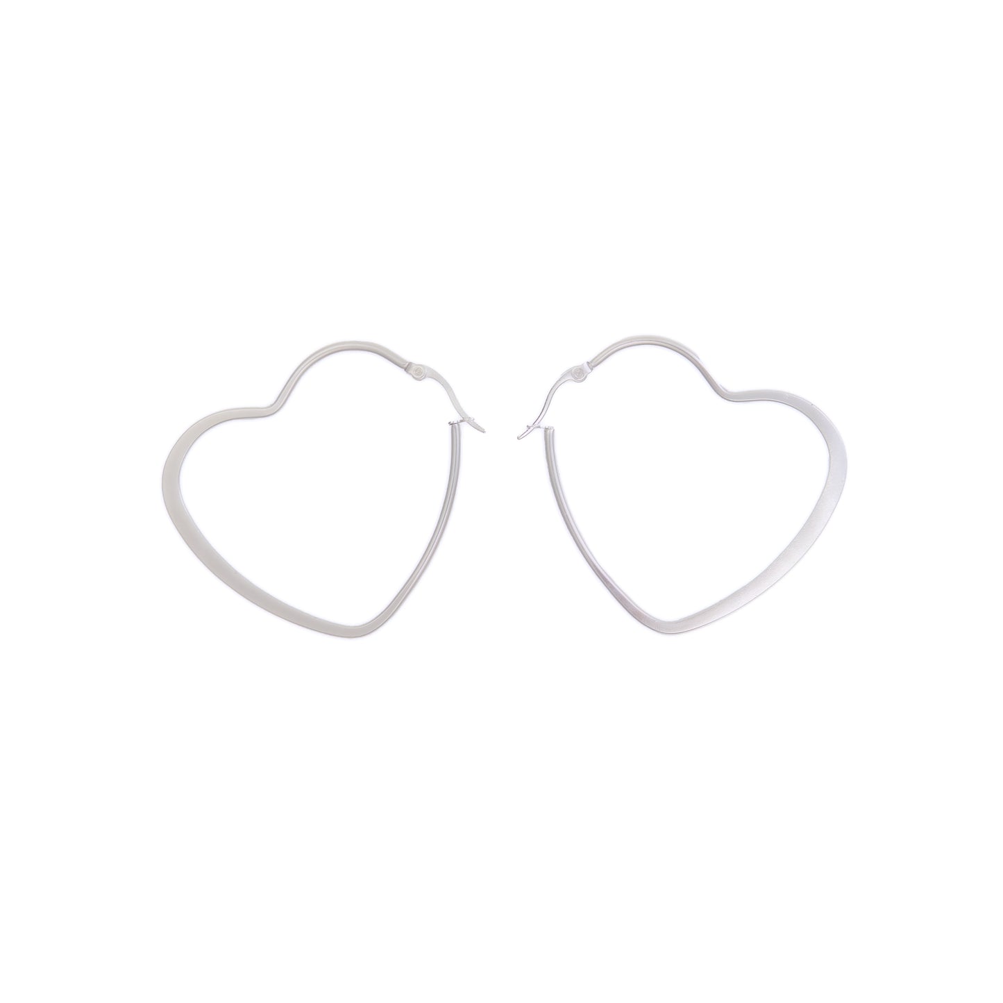 Small heart hoops