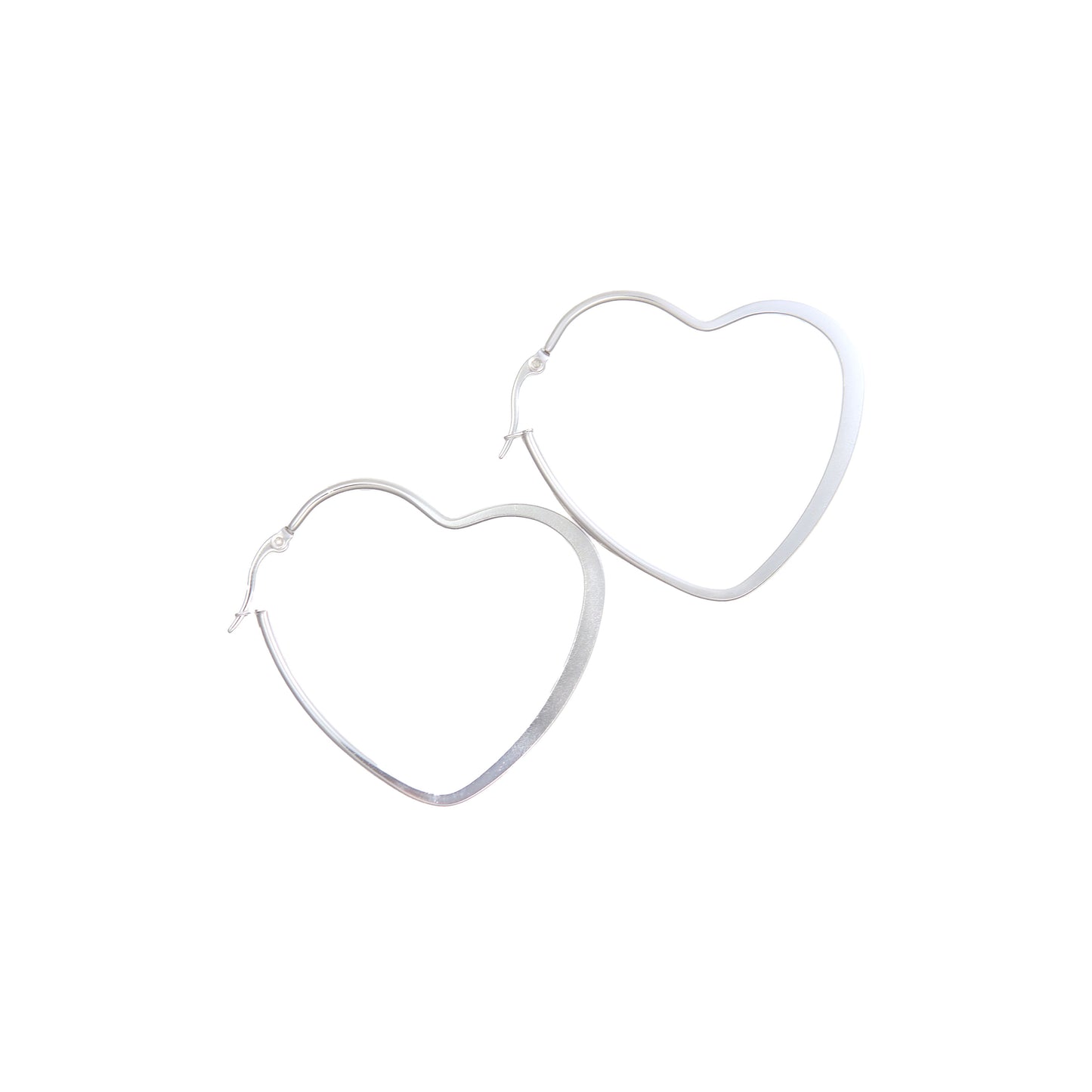 Small heart hoops
