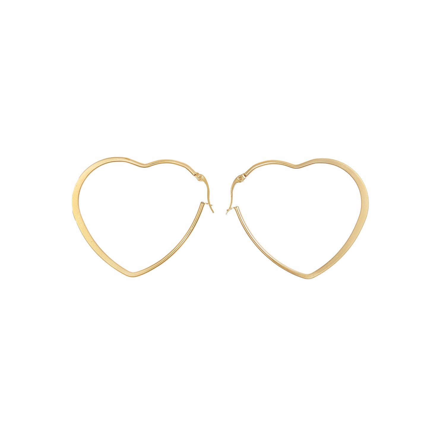 Small heart hoops