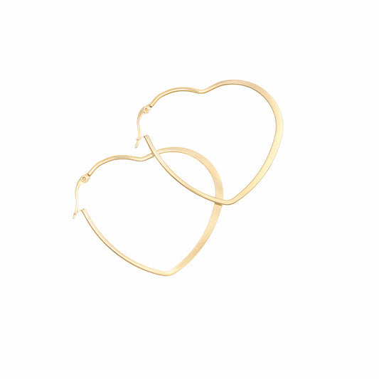 Small heart hoops