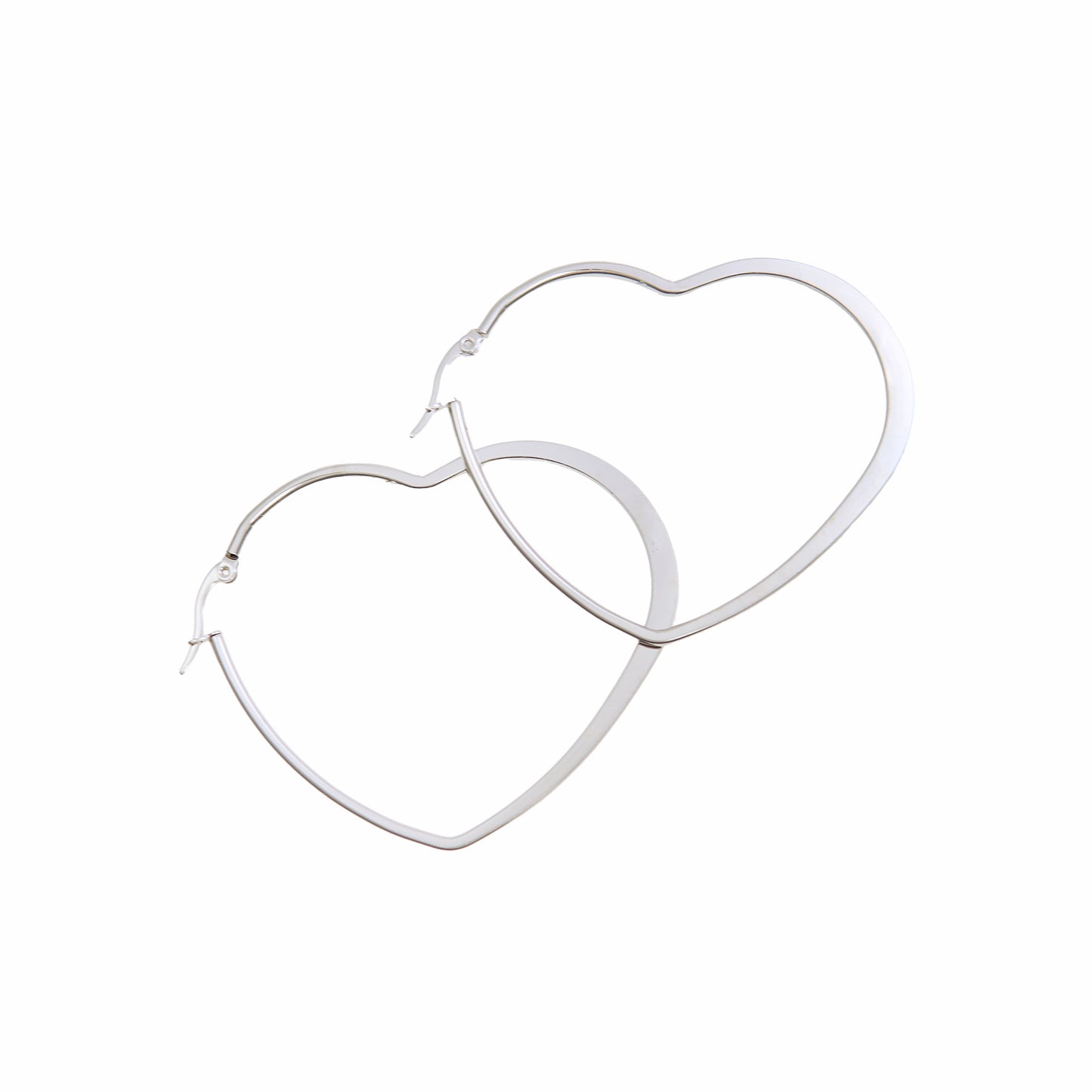 Large heart hoops