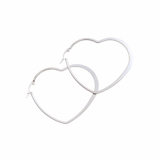 Large heart hoops