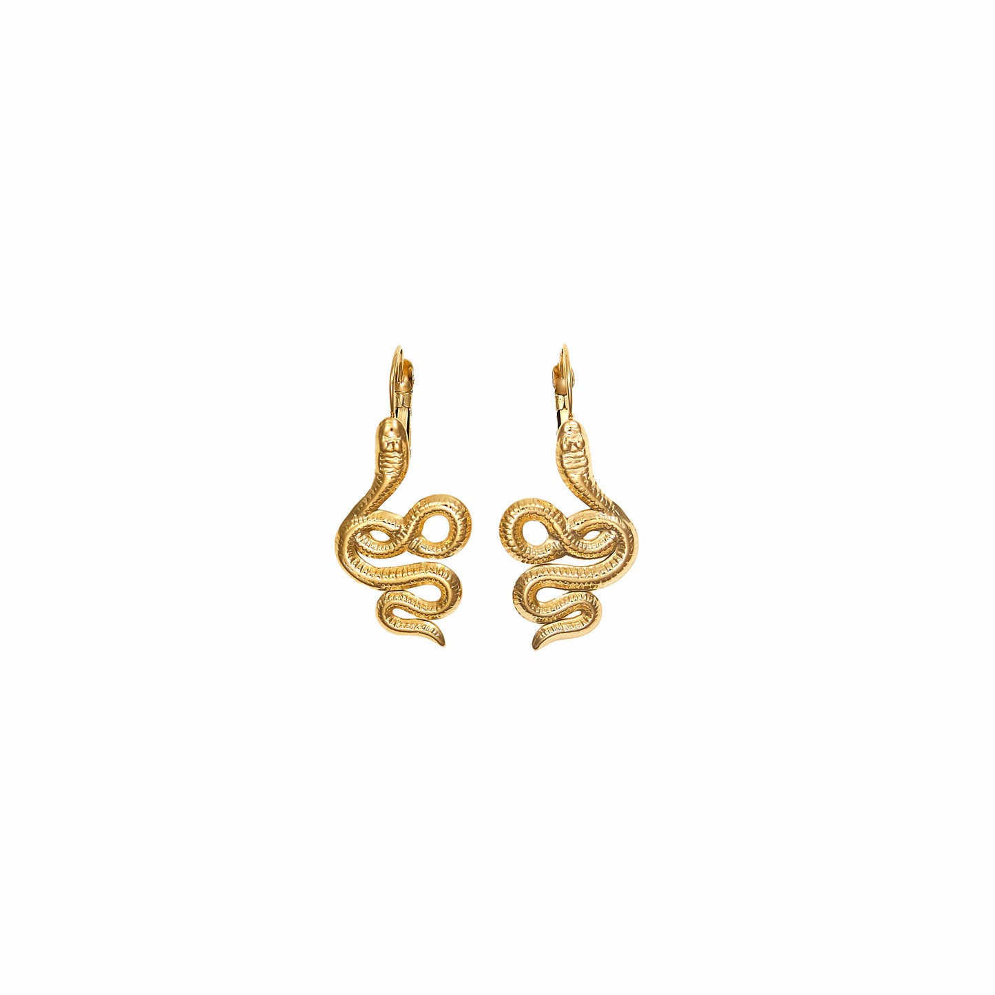 Snake earrings