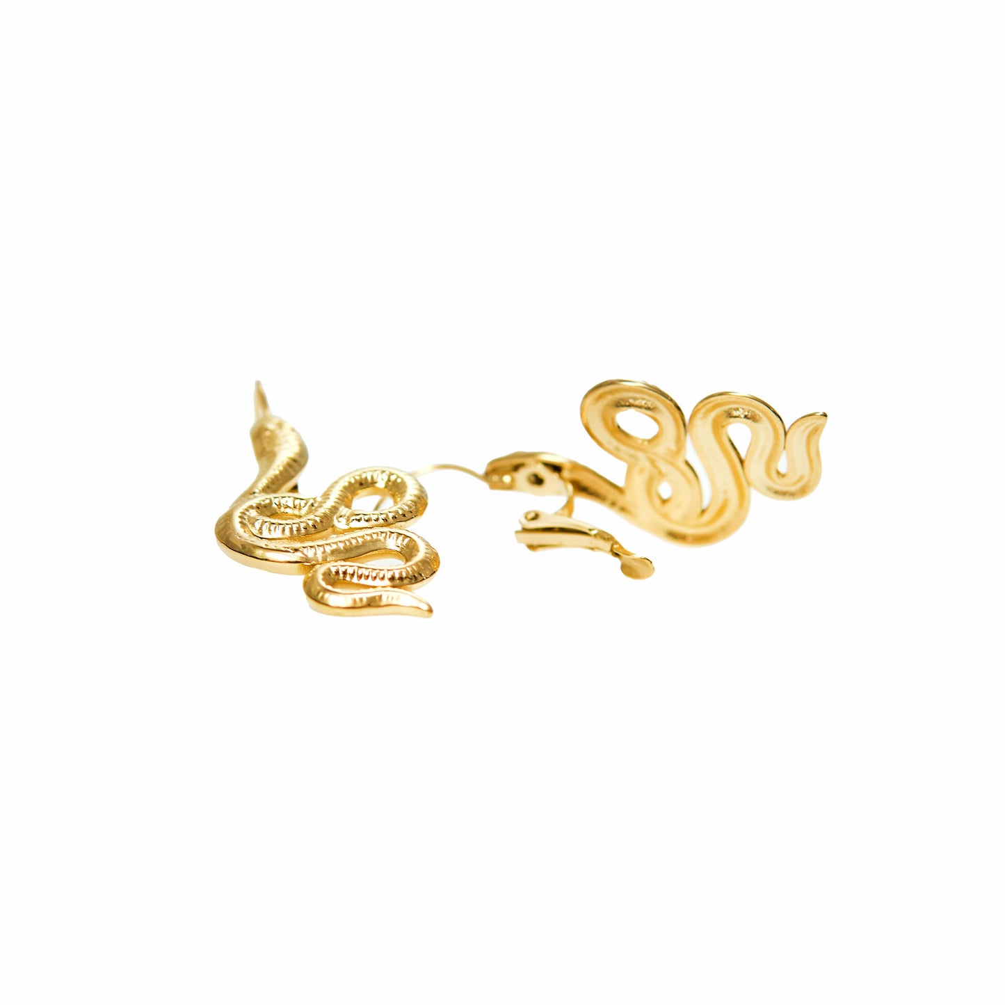 Snake earrings