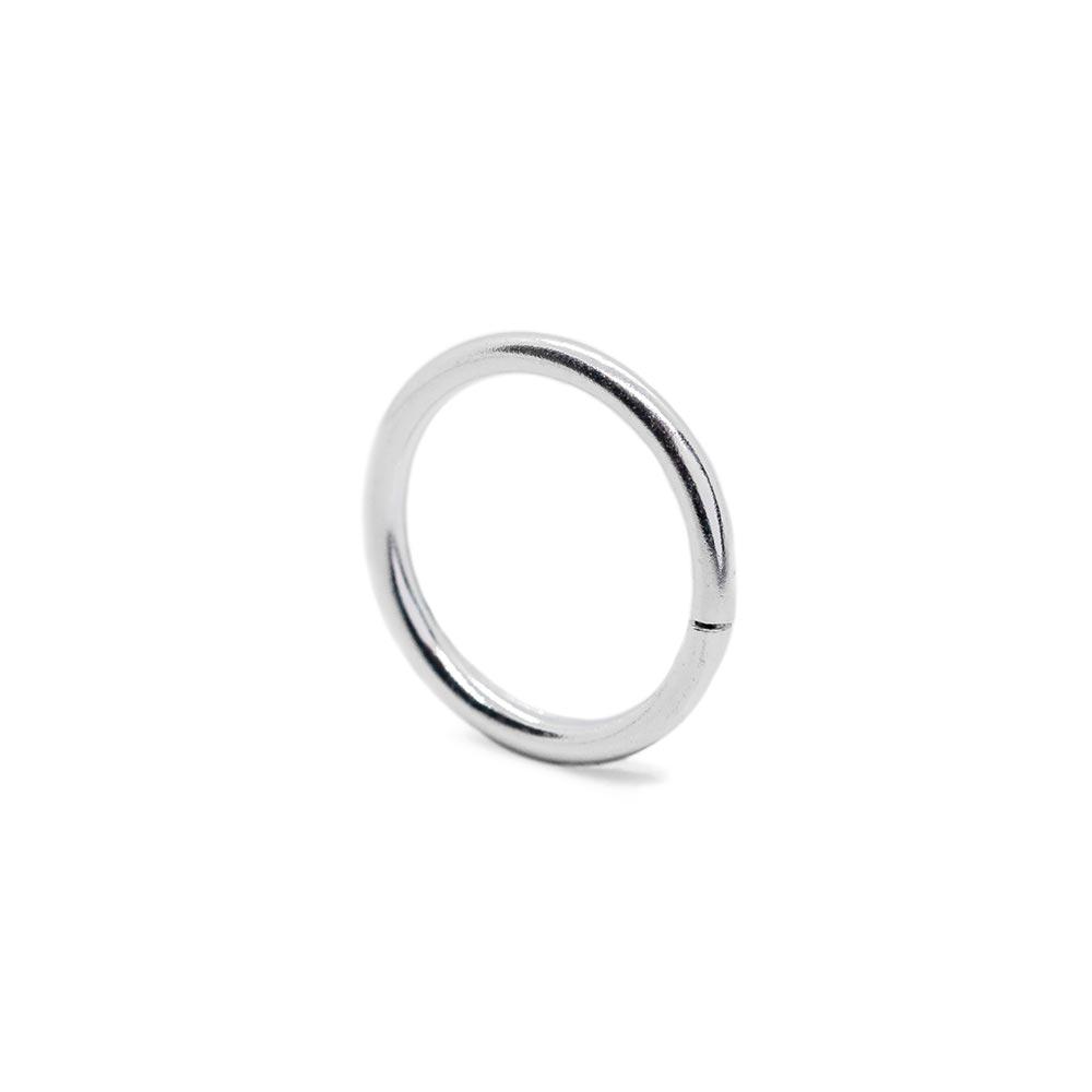 925 Silver plain nose ring