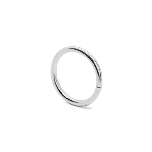 925 Silver plain nose ring