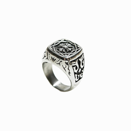Ring for men (flower)