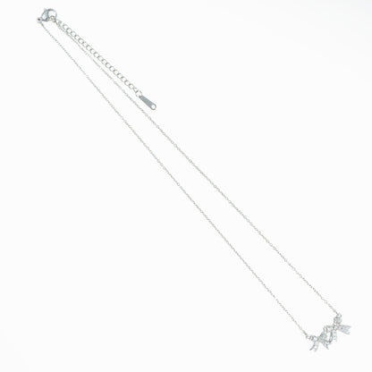 Double Bow Necklace