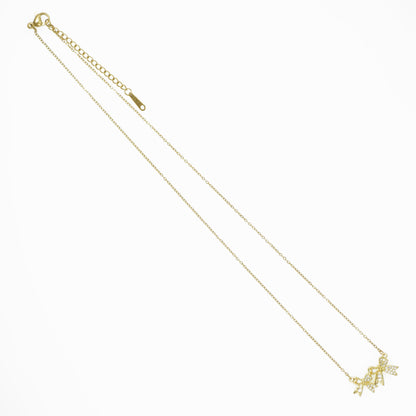 Double Bow Necklace