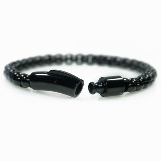 Round chain steel bracelet