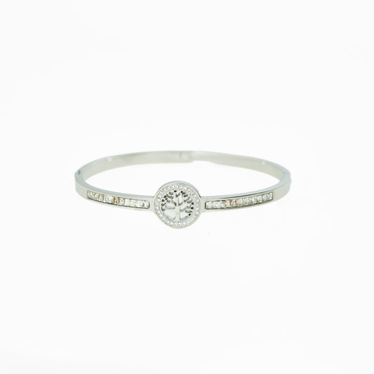 Tree of life cuff with strass