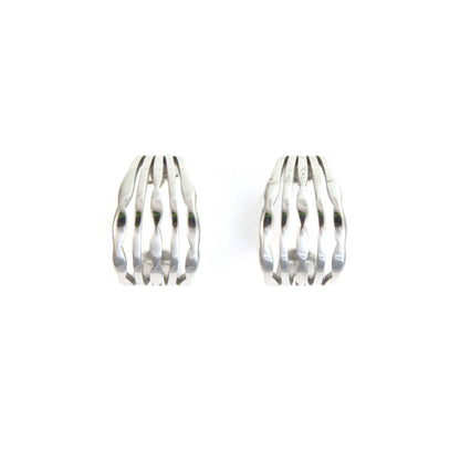 Bulky stripe hoops