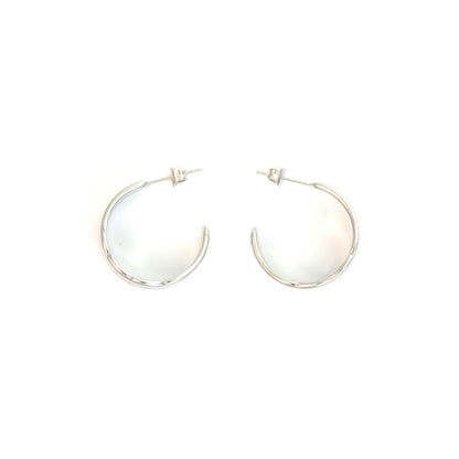 Bulky stripe hoops