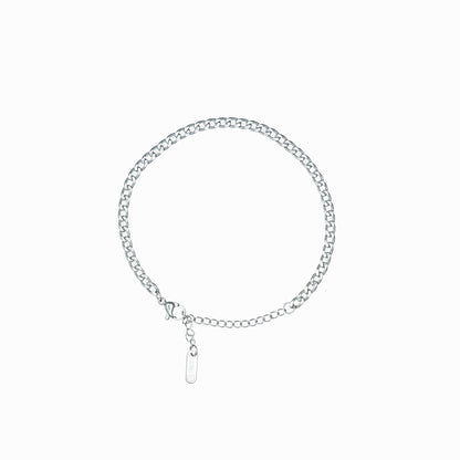 Thin cuban bracelet
