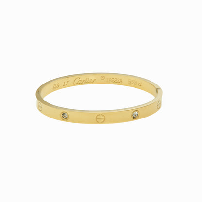 Cartier cuff with strass