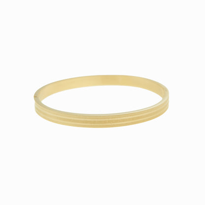 Golden textured cuff