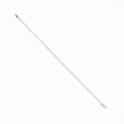 Thin rhinestone bracelet