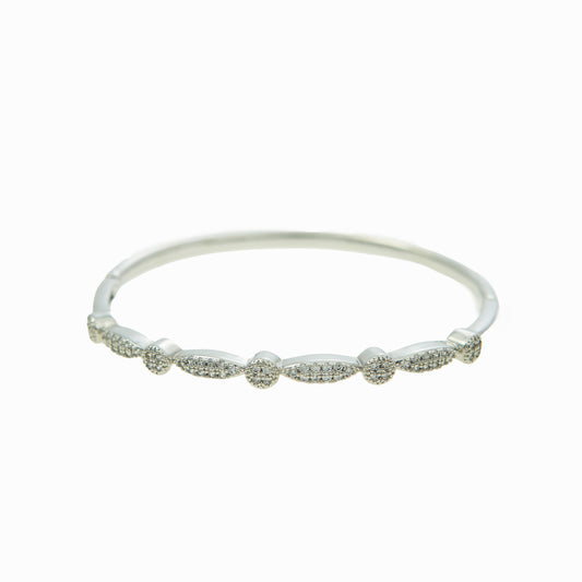 Cuff with rhinestones
