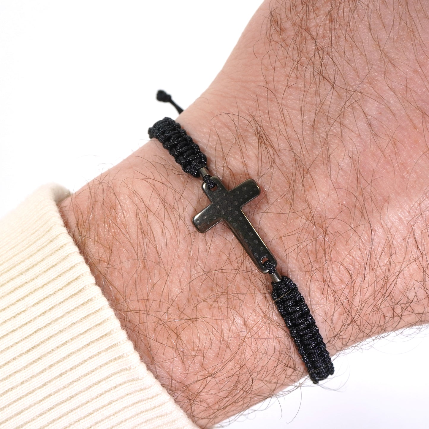 Macrame Cross bracelet