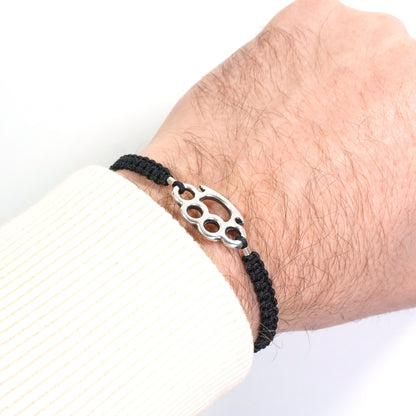 Macrame brass knuckles