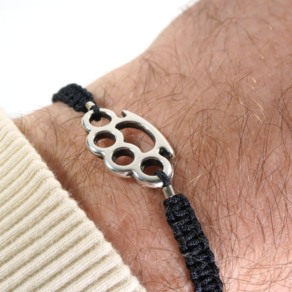 Macrame brass knuckles