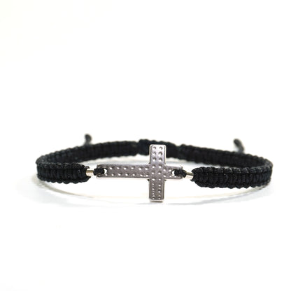 Macrame Cross bracelet