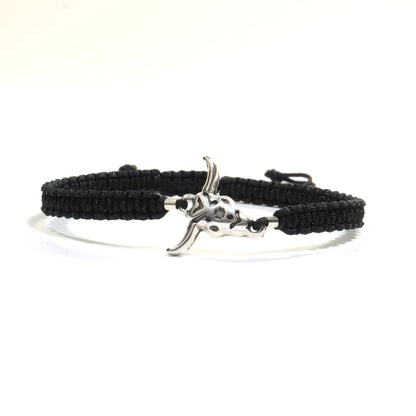 Macrame Bull bracelet