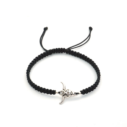 Macrame Bull bracelet