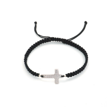 Macrame Cross bracelet