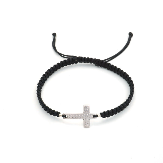 Macrame Cross bracelet